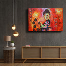 Yellow And Red Buddha