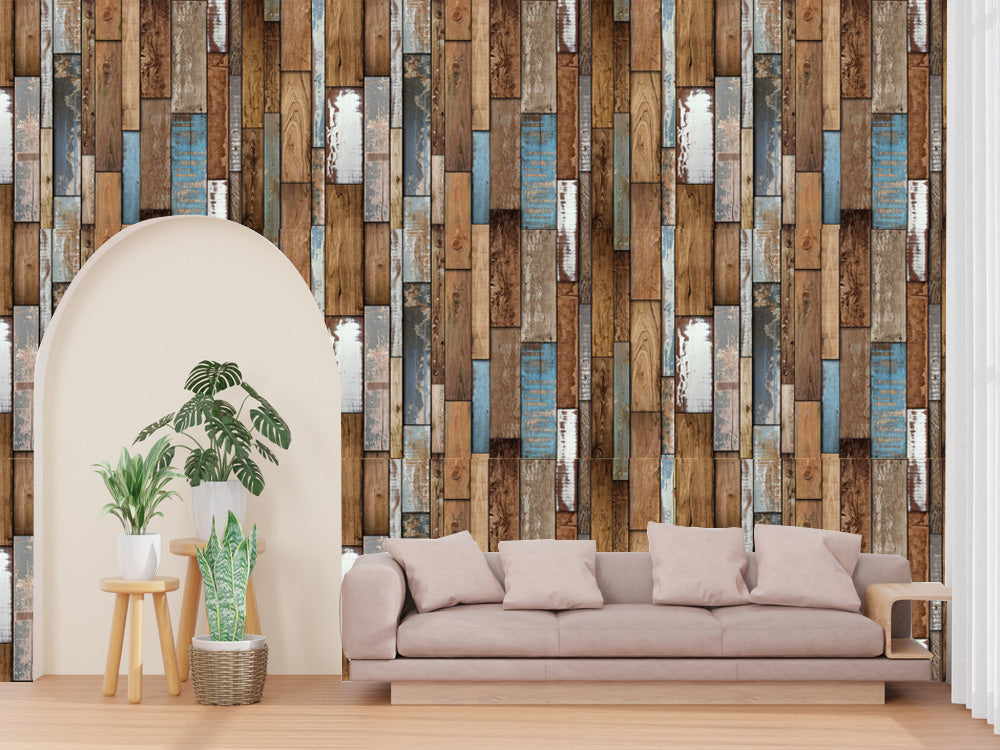 Natural _ Wooden Wallpaper