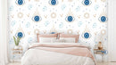 Eye Sun Moon Pattern Abstract Wallpaper