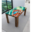 Beautiful Red Butterfly Self Adhesive Sticker For Table