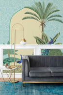 Tropical Peacock Wallpaper
