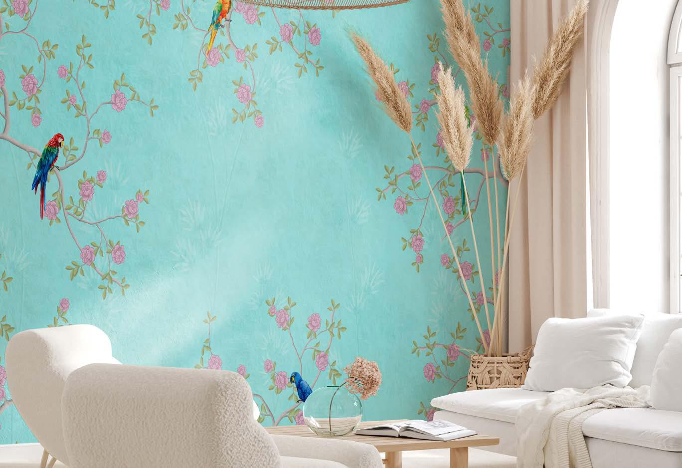 Bamboo Breeze Bliss Wallpaper