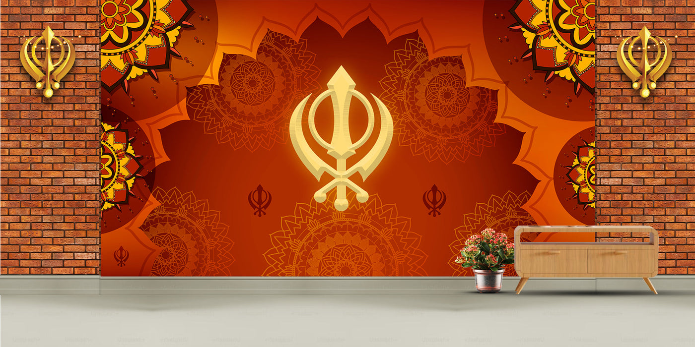 Blissful Journey Guru Nanak Wallpaper