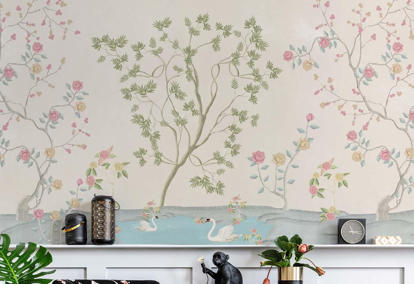 Bonsai Bliss Ballet Wallpaper