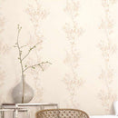 Signature Floral Vinyl Wallpaper
