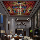 3D Fractal Lighting Ceiling Wallpaper