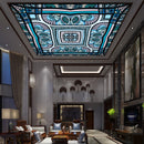 Mandala Art Work Ceiling Wallpaper