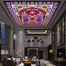 3D Luxury Ceiling Wallpaper