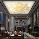 Golden Mandala Background Ceiling Wallpaper