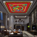 Hand Made Indian Miniature Painted Ceiling