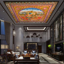 Jhunjhunwala Yellow Ceiling Wallpaper