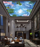 Nature Sky Ceiling Wallpaper