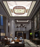 Plant Design Ceiling Wallpaper