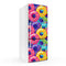 Colourful Donuts Art Self Adhesive Sticker For Refrigerator