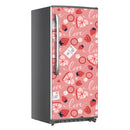 Strawberry Love Self Adhesive Sticker For Refrigerator
