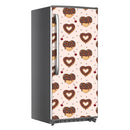 Heart Chocklete Self Adhesive Sticker For Refrigerator