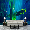 Underwater fish wallpaper - blue