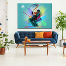 Cricket Batsman Wall Art