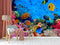 Coral Villa Fleur Wallpaper