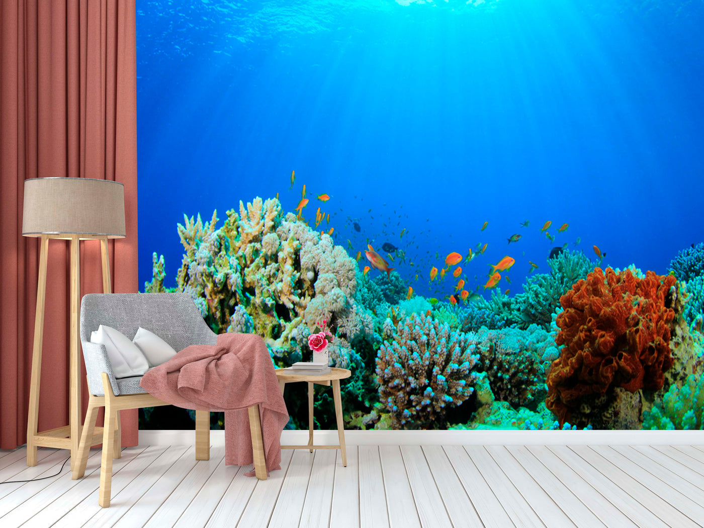 Coral Beibehang Wallpaper