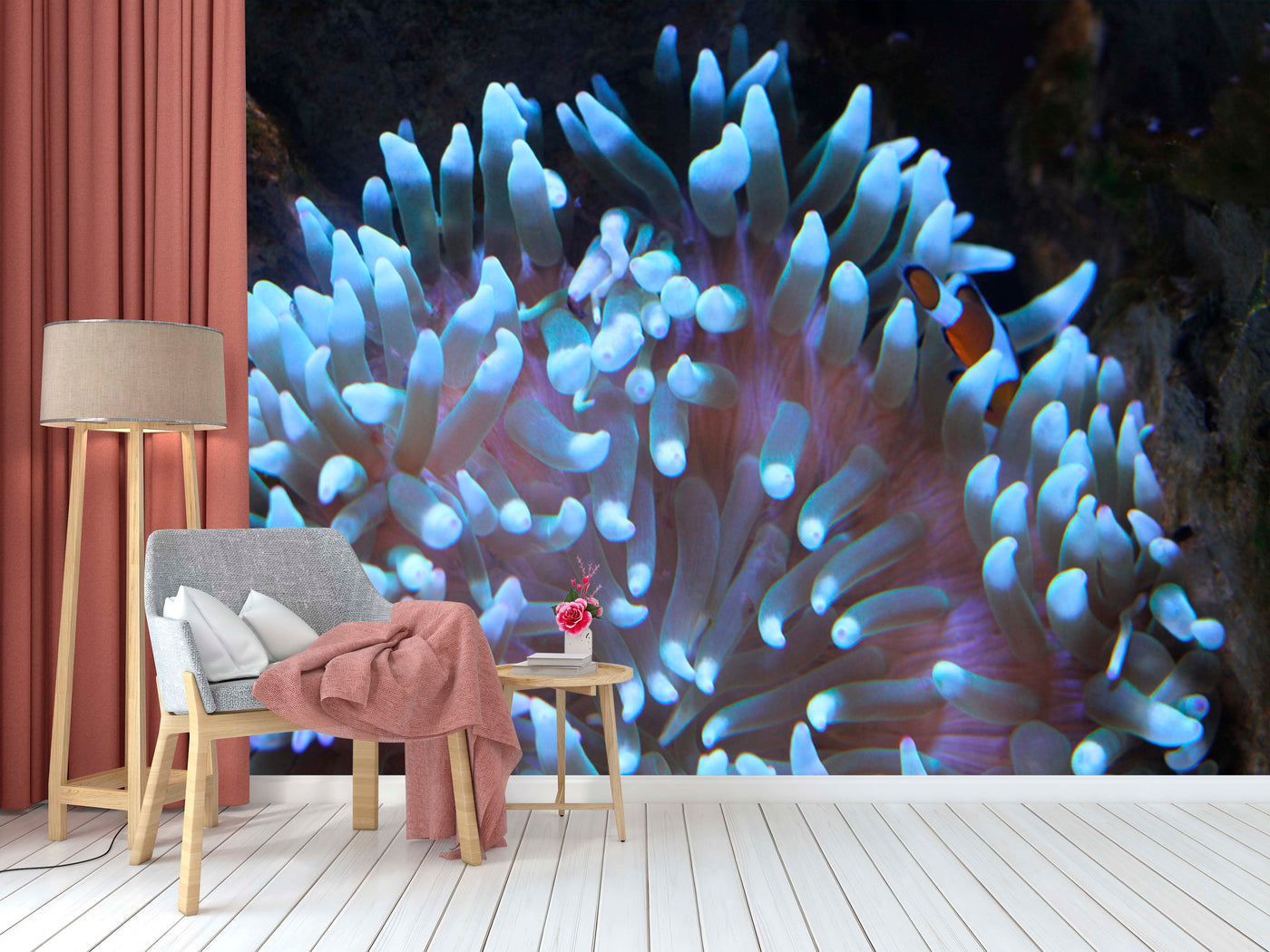 Coral Panorama Wallpaper