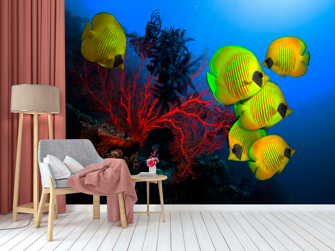 Coral Ornament Wallpaper