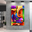 Shree Ganesha Multicolour Wall Art