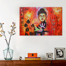 Yellow And Red Buddha