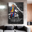 Messi Typography Wall Art