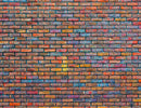 Classical Colorful Brick Wallpaper