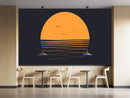 Sunset Abstract Beach Customised Wallpaper