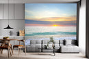 Beach sunset nature 3d wallpaper
