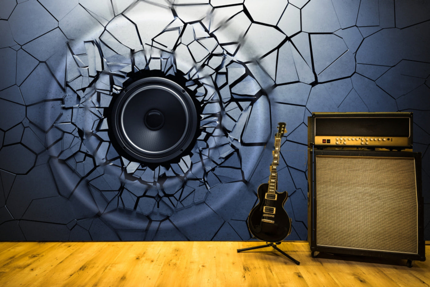 3D Speaker Music Wallpaper