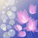 Purple Wardrobe With Lotus Shadow