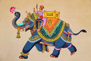 Wardrobe Rajasthani Elephant Sticker