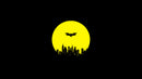 Yellow Bat Sticker