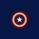 Captain America Red Shield Sticker