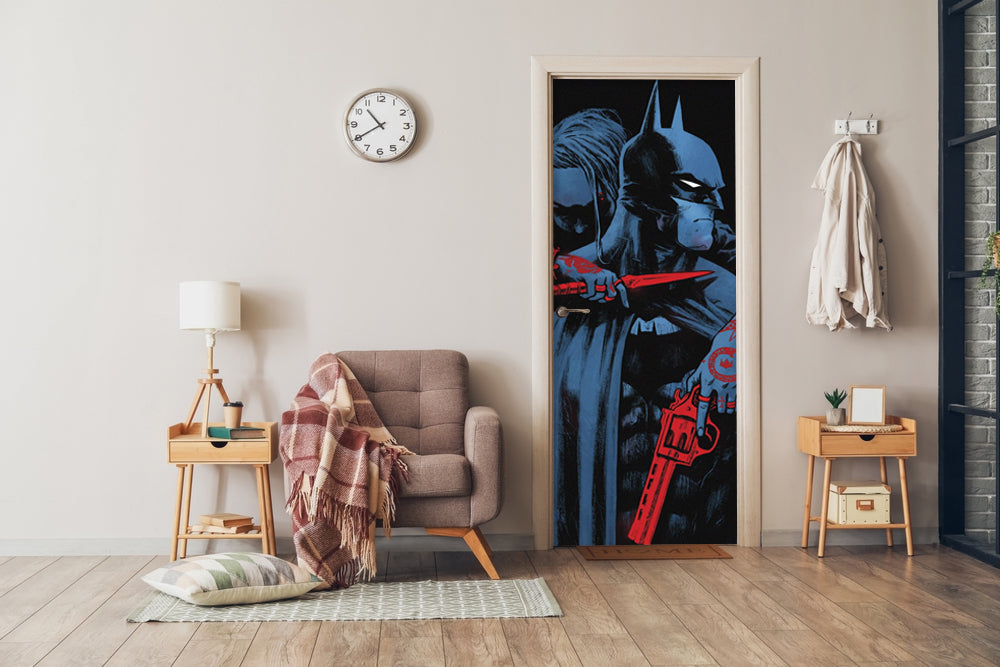Batman And Joker Sticker