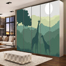 Wardrobe Shadow Forest Sticker