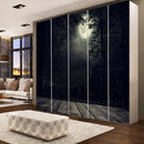 Wardrobe Dark Night Moon Sticker