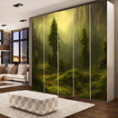 Forest Nature Painting Sticker
