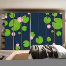 Green Lotus Leaves Sticker