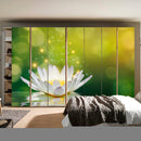 White Lotus Green Sticker