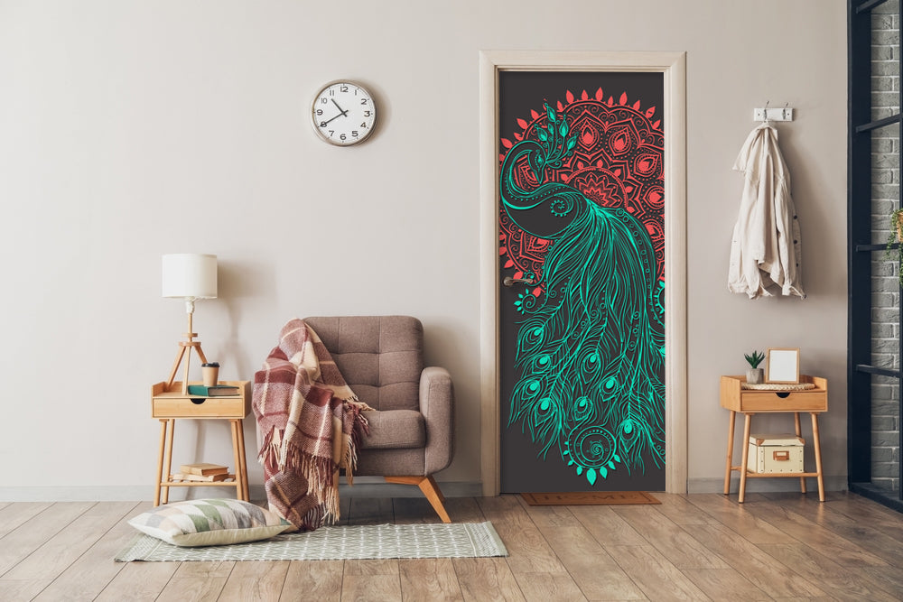 Peacock Mandala Sticker