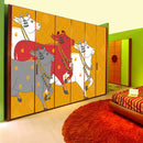 Wardrobe Cow Miniature Sticker
