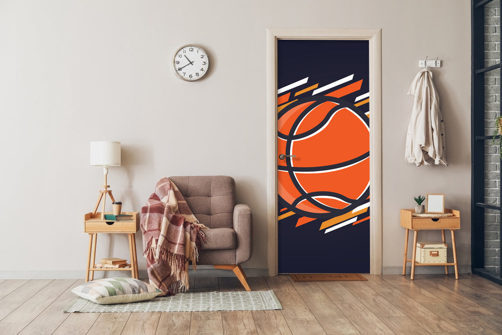 Basketball Illustration Sticker