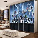 Wardrobe Avengers Grey Sticker