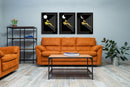 Deer Inspired Wall Art 6, Set Of 3