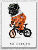 Dog Moon Rider Wall Art