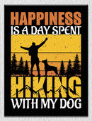 Hiking With Dog Wall Art